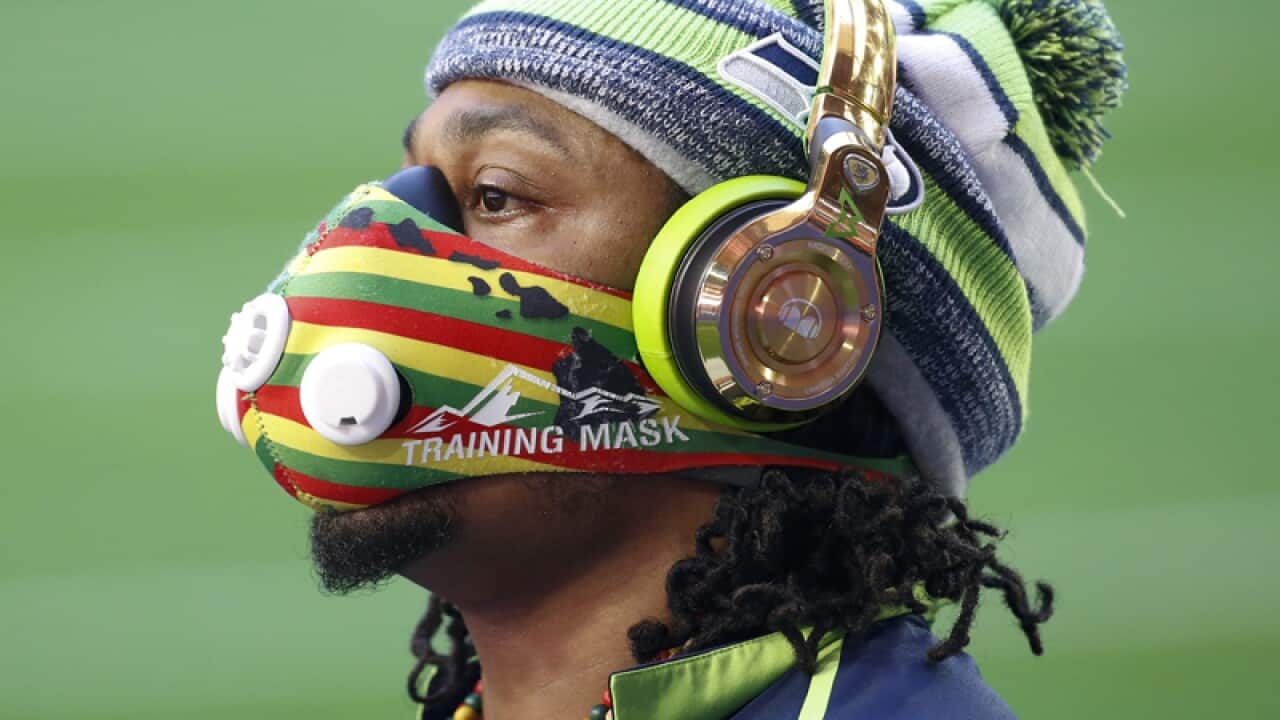 Seattle Seahawks running back Marshawn Lynch