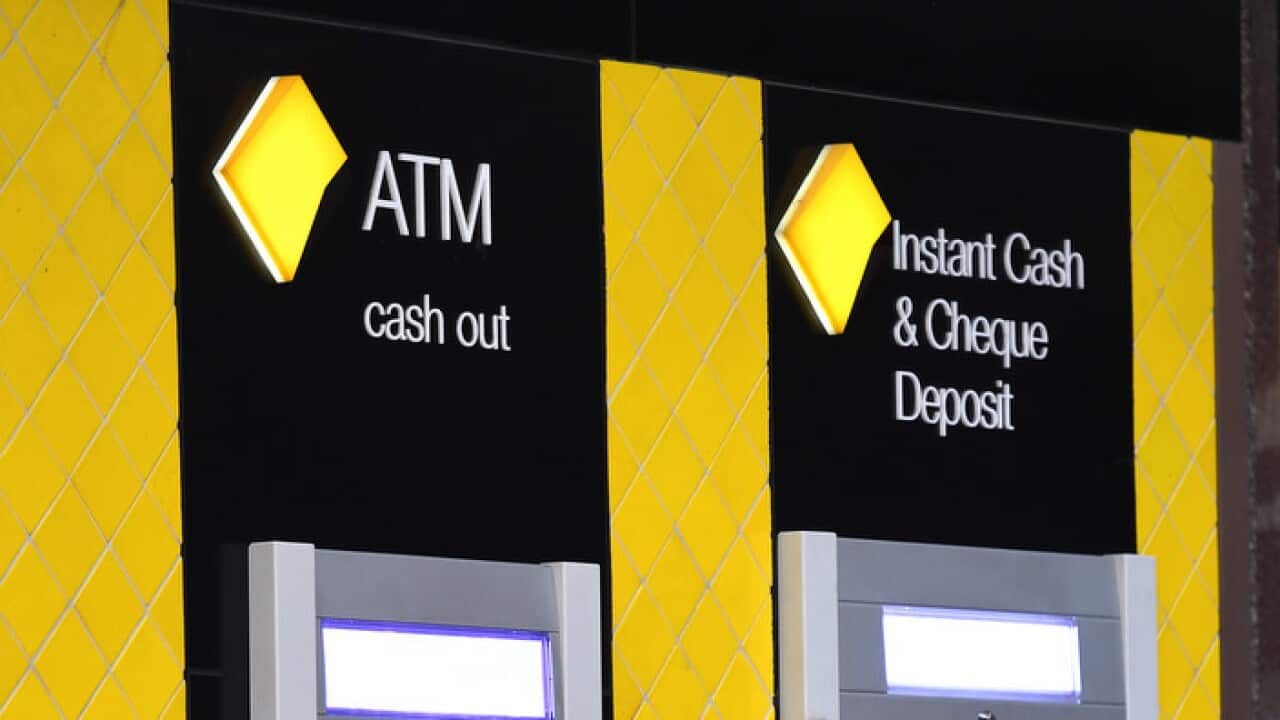 Commonwealth Bank signage, Sydney