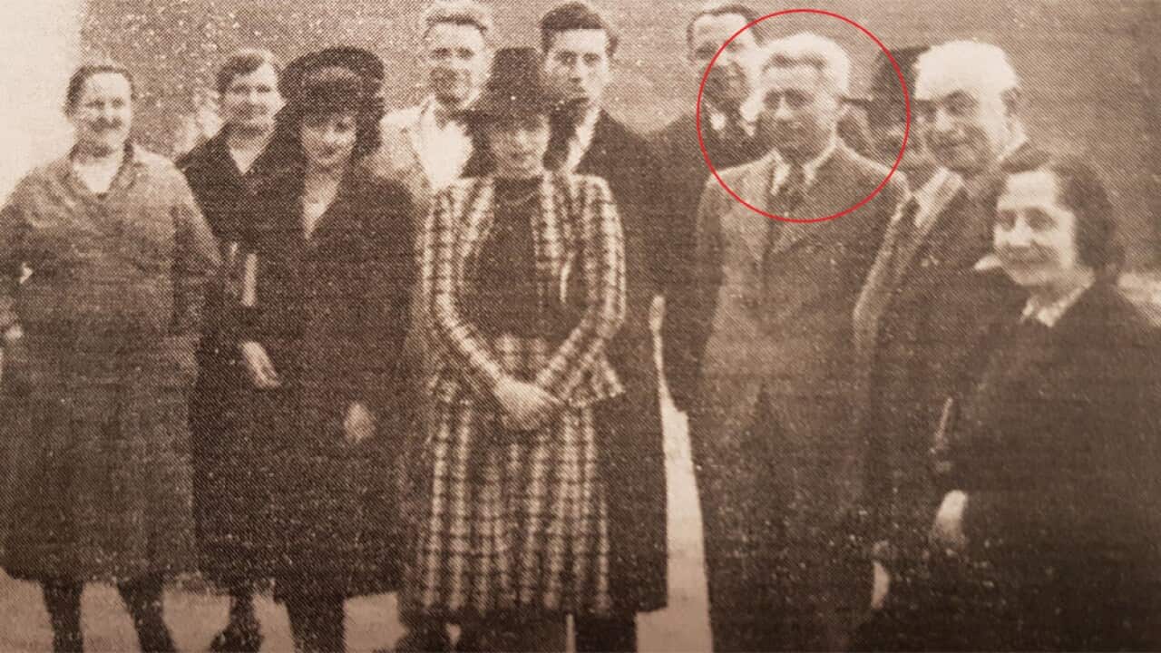 Marcus Witztum and his wife in the middle
