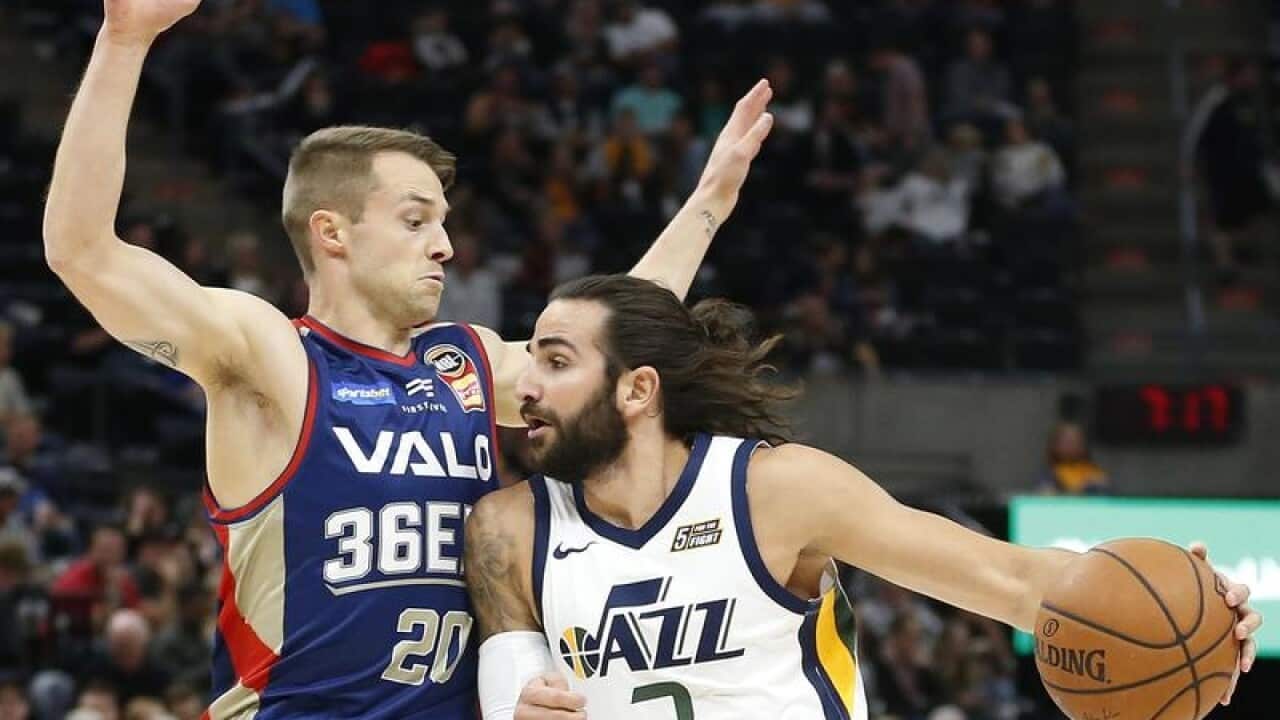 Adelaide 36ers guard Nathan Sobey