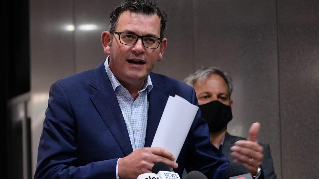 Victorian Premier Daniel Andrews said the state is 'well placed' to ease restrictions after tomorrow.