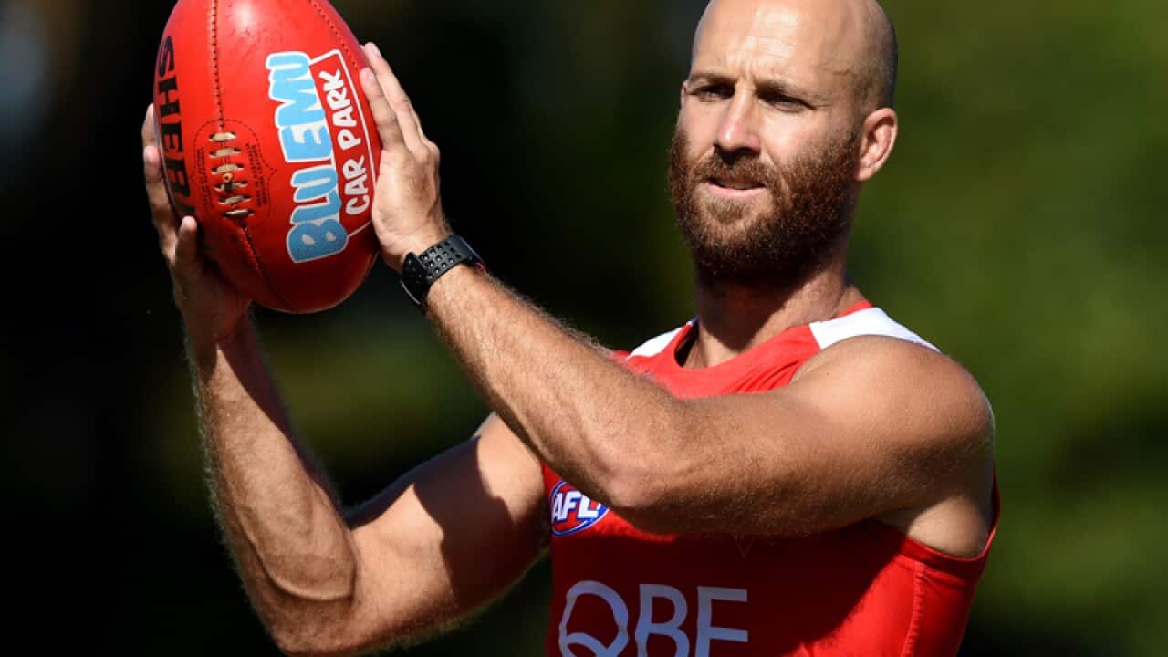 Sydney Swans AFL player Jarrad McVeigh