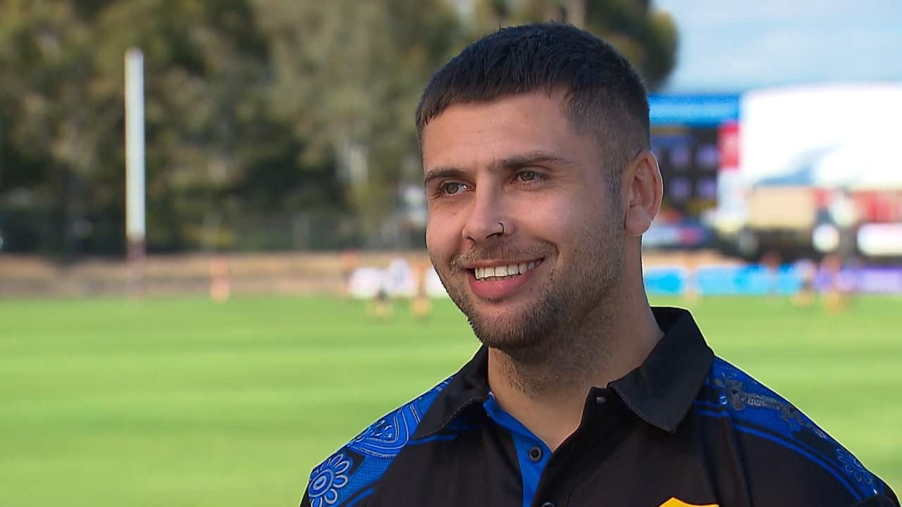 Ngarrindjeri, Narungga and Kaurna man Robbie Young says he wants to help mentor the next generation of Indigenous footballers.