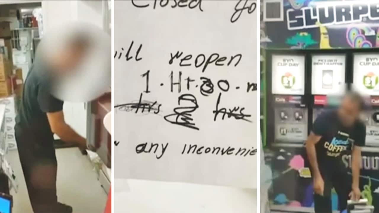 Screengrab's from the footage.