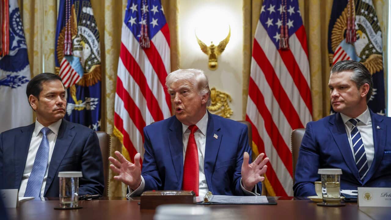 President Trump hosts a cabinet meeting