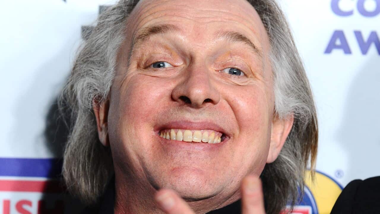 Late British comic Rik Mayall