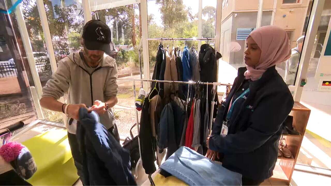 The clothing library in full swing
