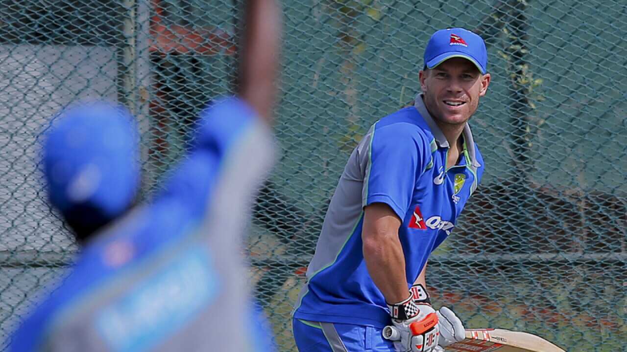 Australian cricketer David Warner