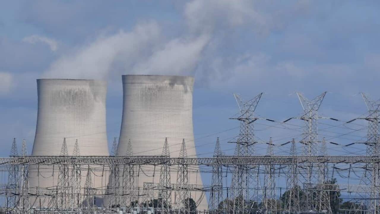 A view of the Bayswater coal-fired power station in the Hunter Valley