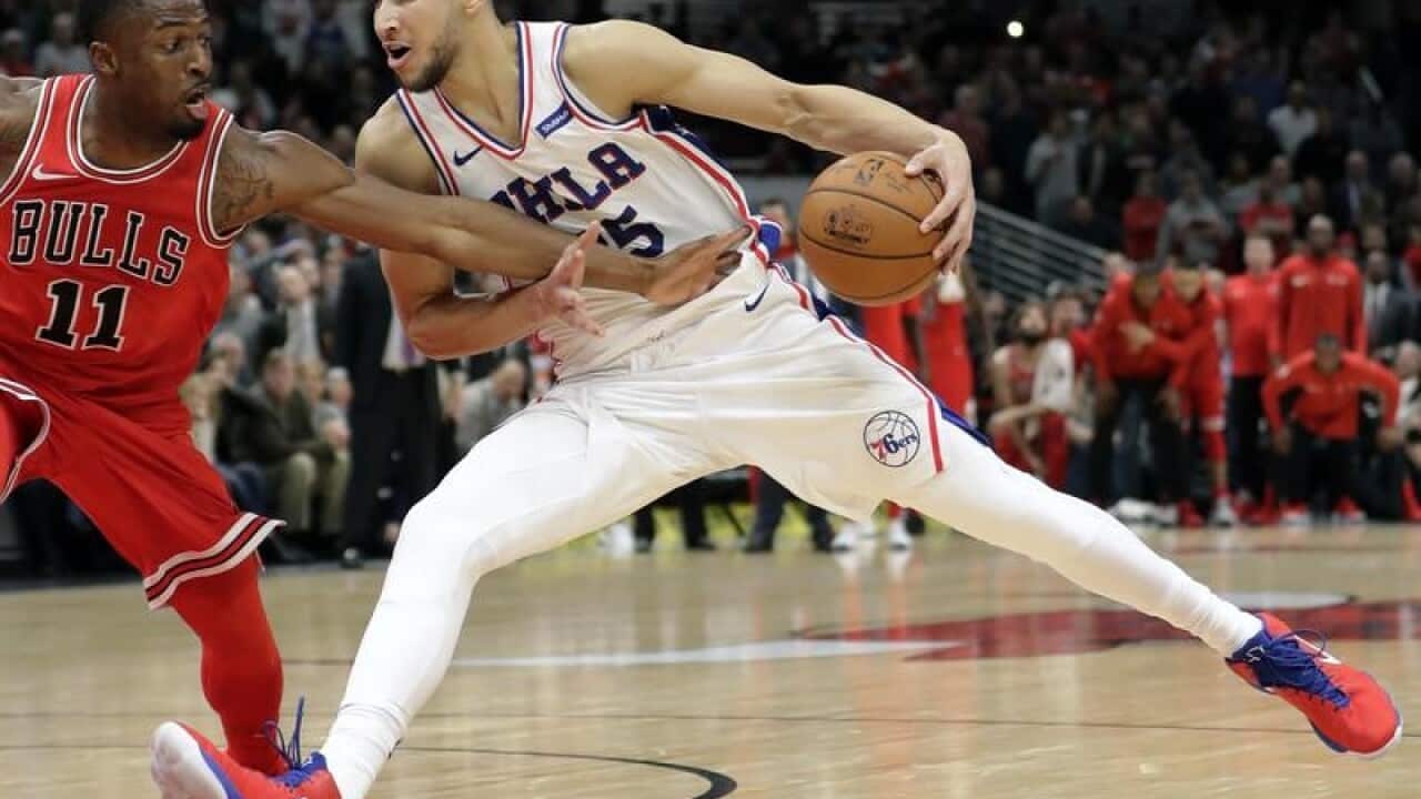 Philadelphia 76ers' Ben Simmons
