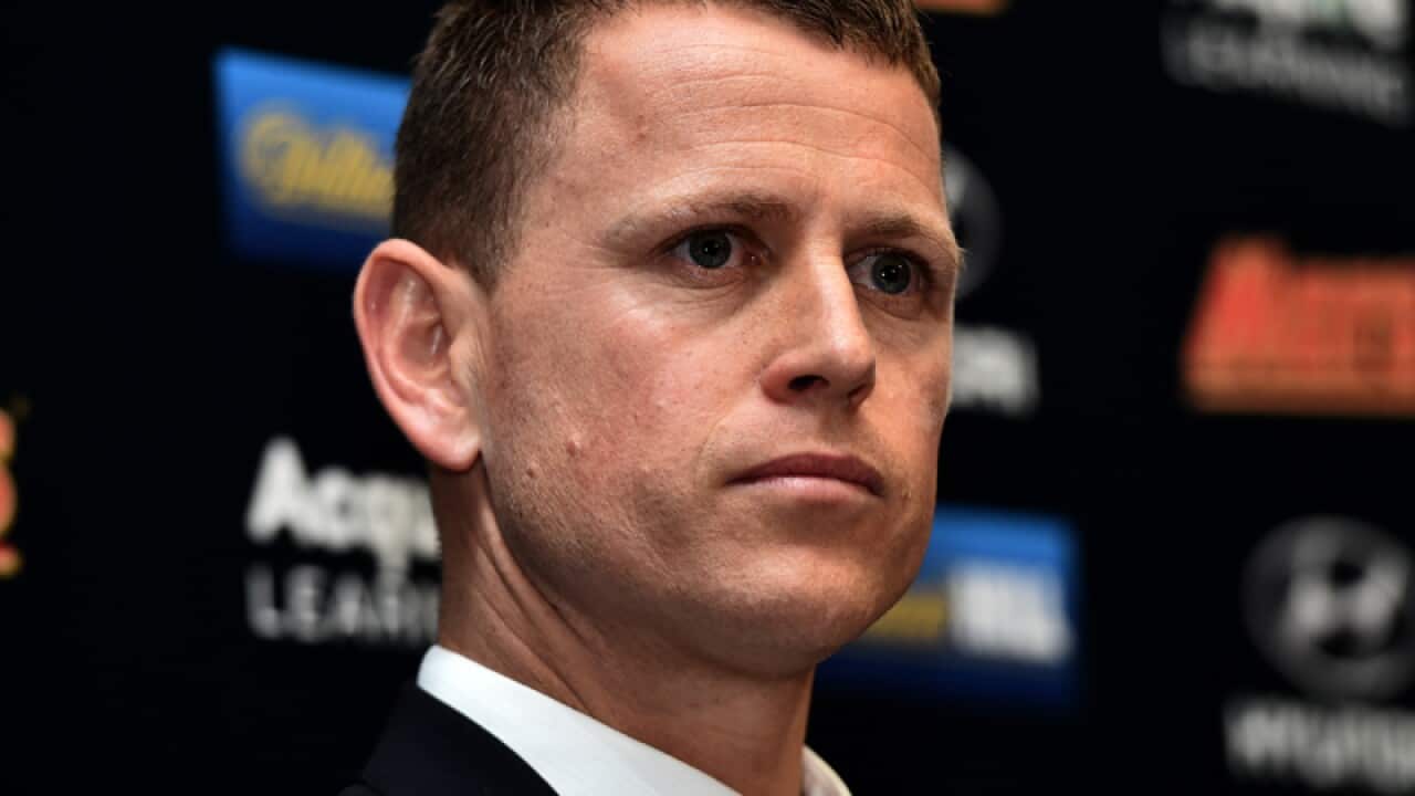 New Carlton AFL coach Brendon Bolton.