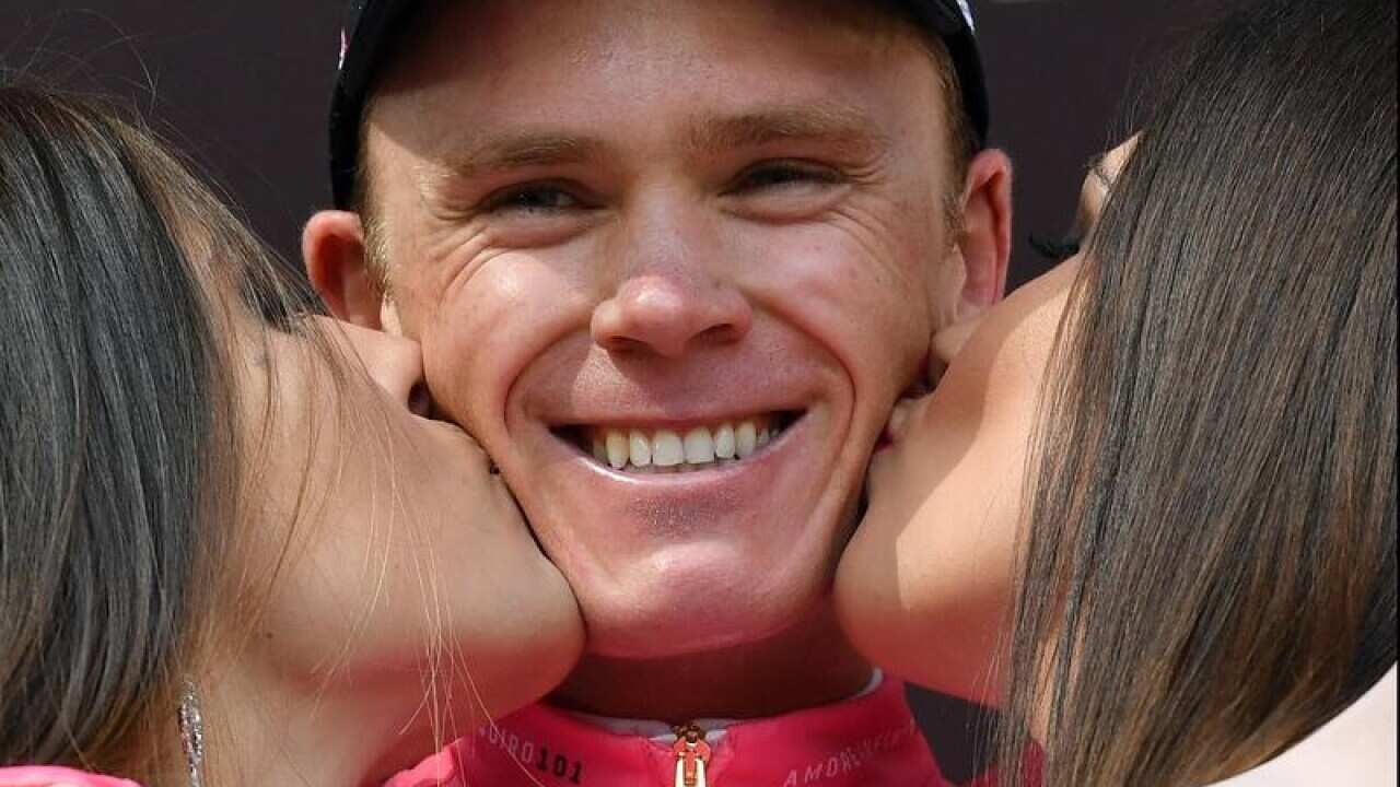 British rider Chris Froome of Team Sky.