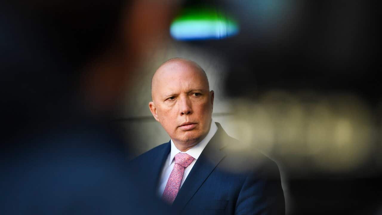 Home Affairs Minister Peter Dutton