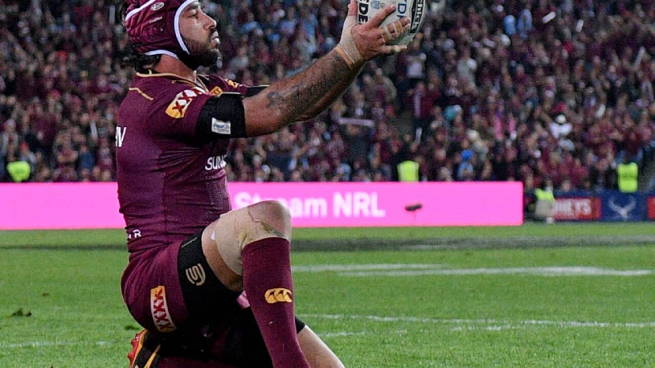 Johnathan Thurston during State Of Origin II