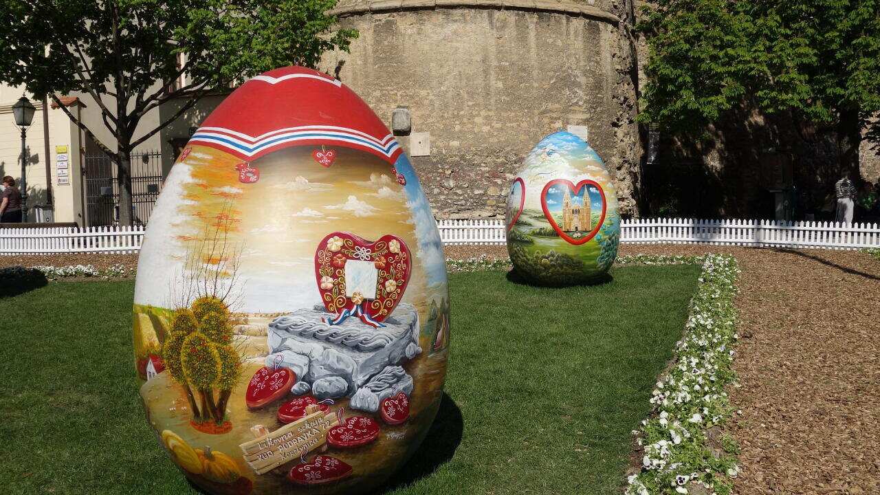 easter eggs croatia uskrs pisanice hrvatska zagreb