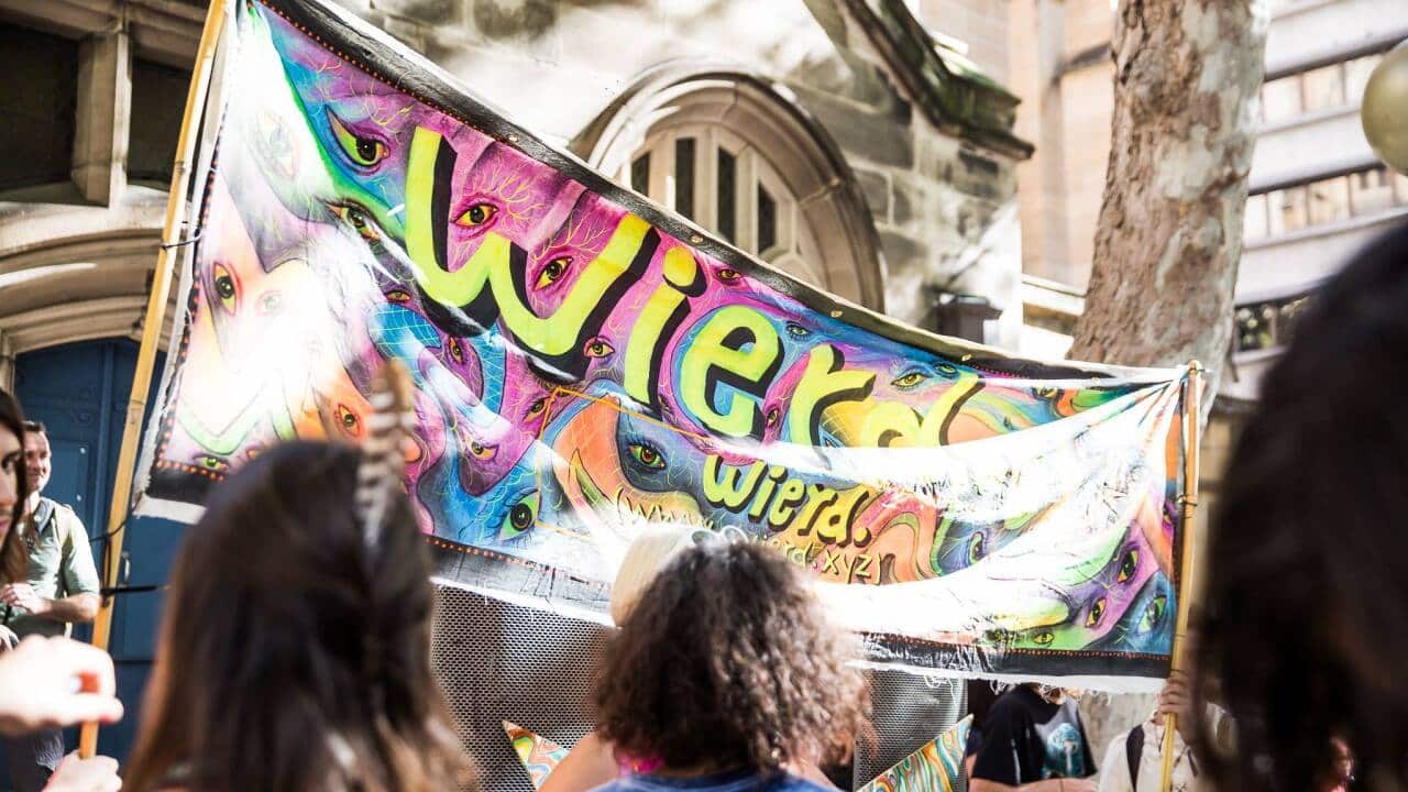 reclaim the streets sydney protest