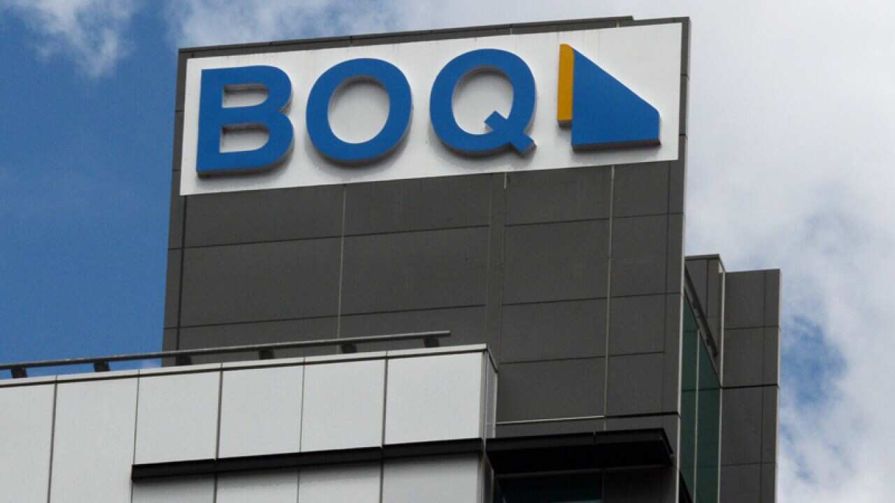 A Bank of Queensland logo