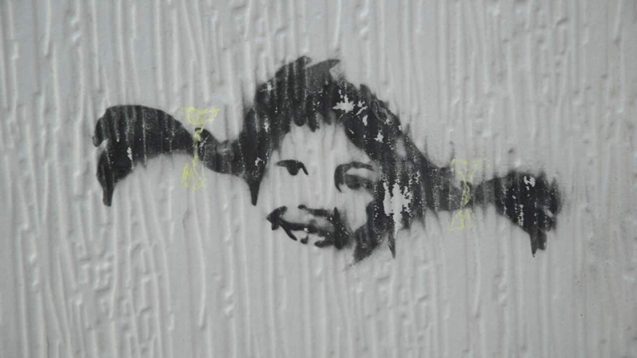 child's face stencil