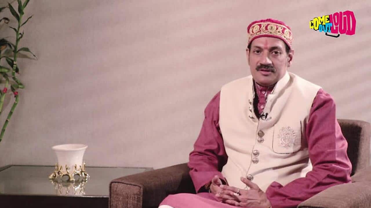 India's first openly gay prince, Manvendra Singh Gohil. (YouTube)