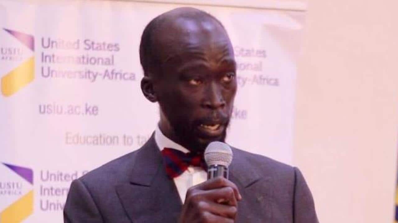 File photo: South Sudan Former Minister of Water and senior member of SPLM IO Mabior Garang de Mabior