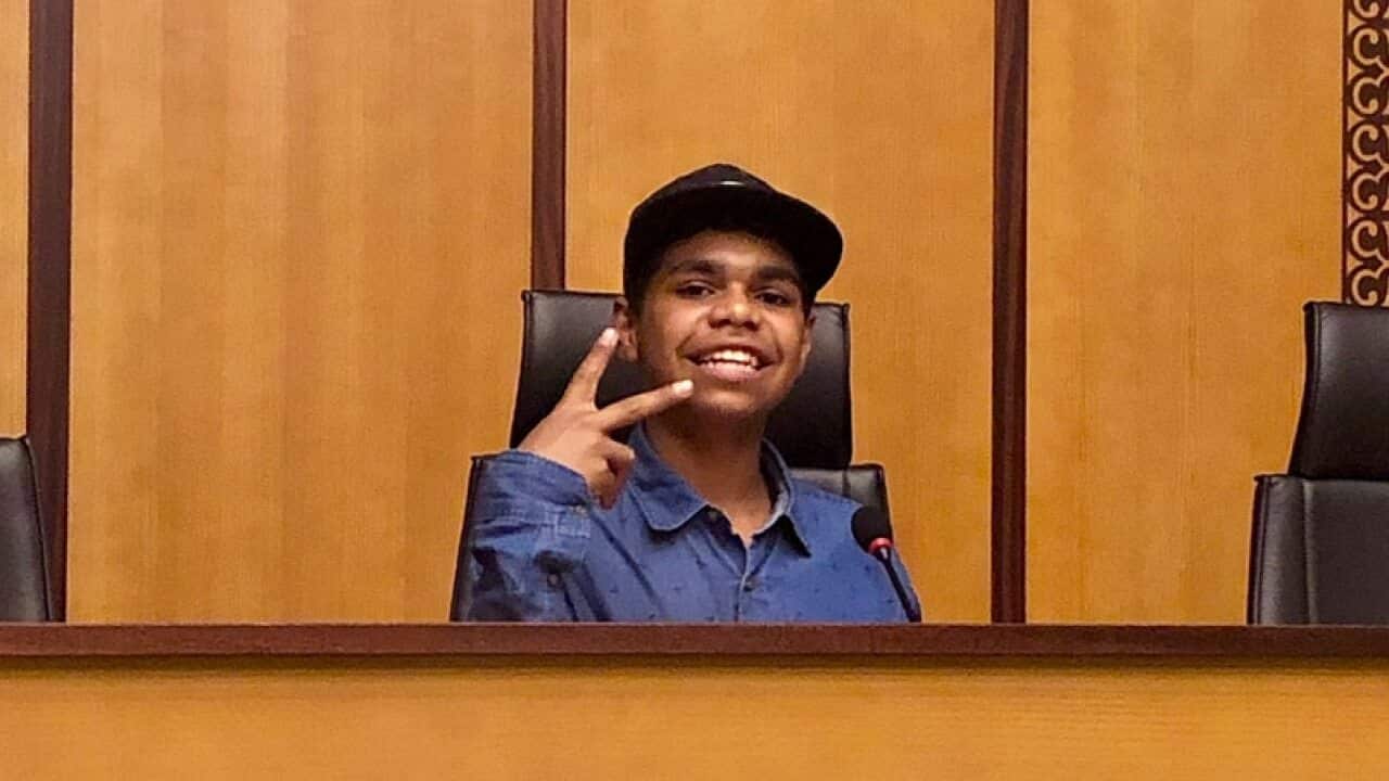 Dujuan Hoosan says he wants to see an end to the jailing of 10-year-olds in Australia.