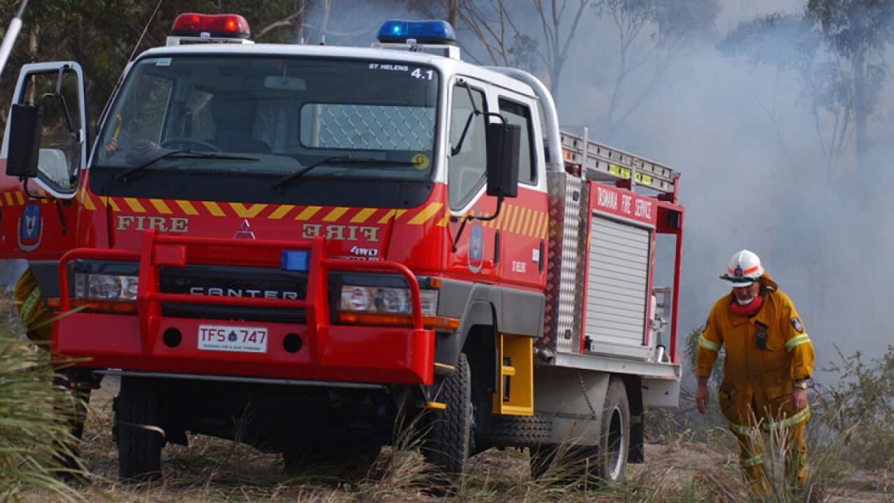 Tasmania Bushfire still rampant.