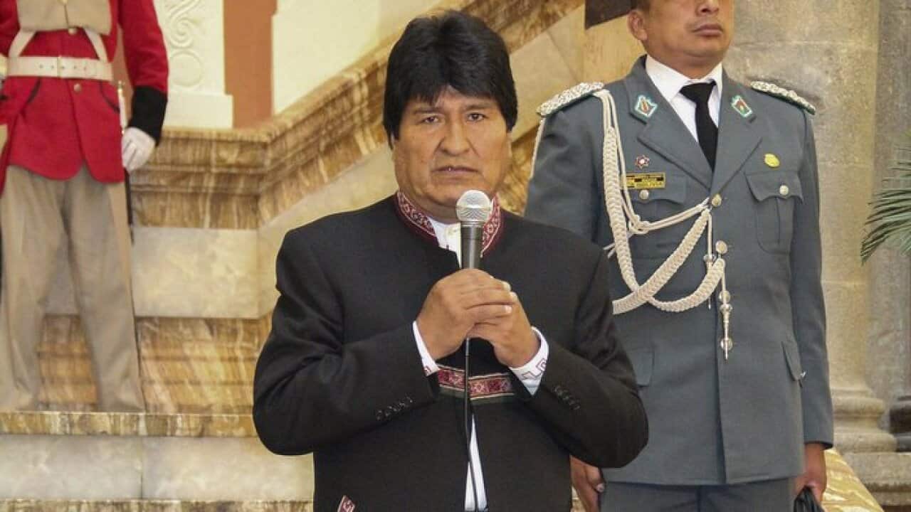 President of Bolivia, Evo Morales