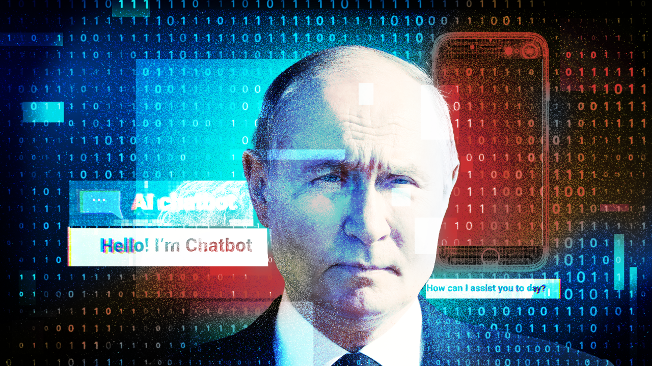 Grafička slika s ruskim predsjednikom Vladimirom Putinom – SBS News