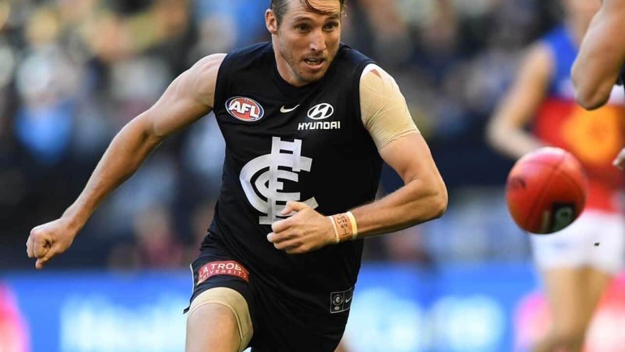 AFL BLUES LIONS THOMAS
