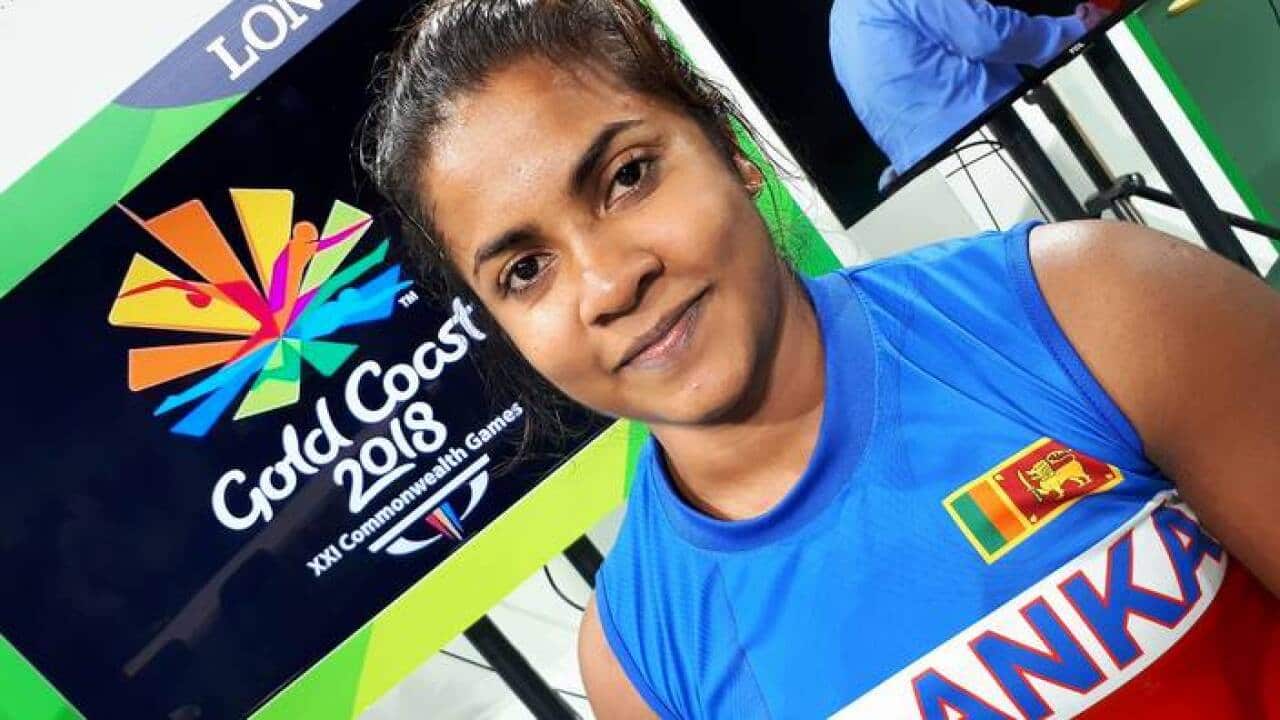Sri Lankan Weightlifter Chamari Warnakulasuriya