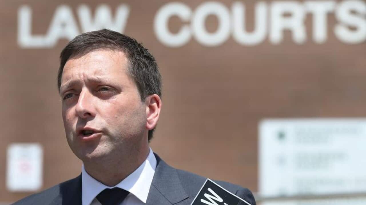 Victorian Opposition Leader Matthew Guy