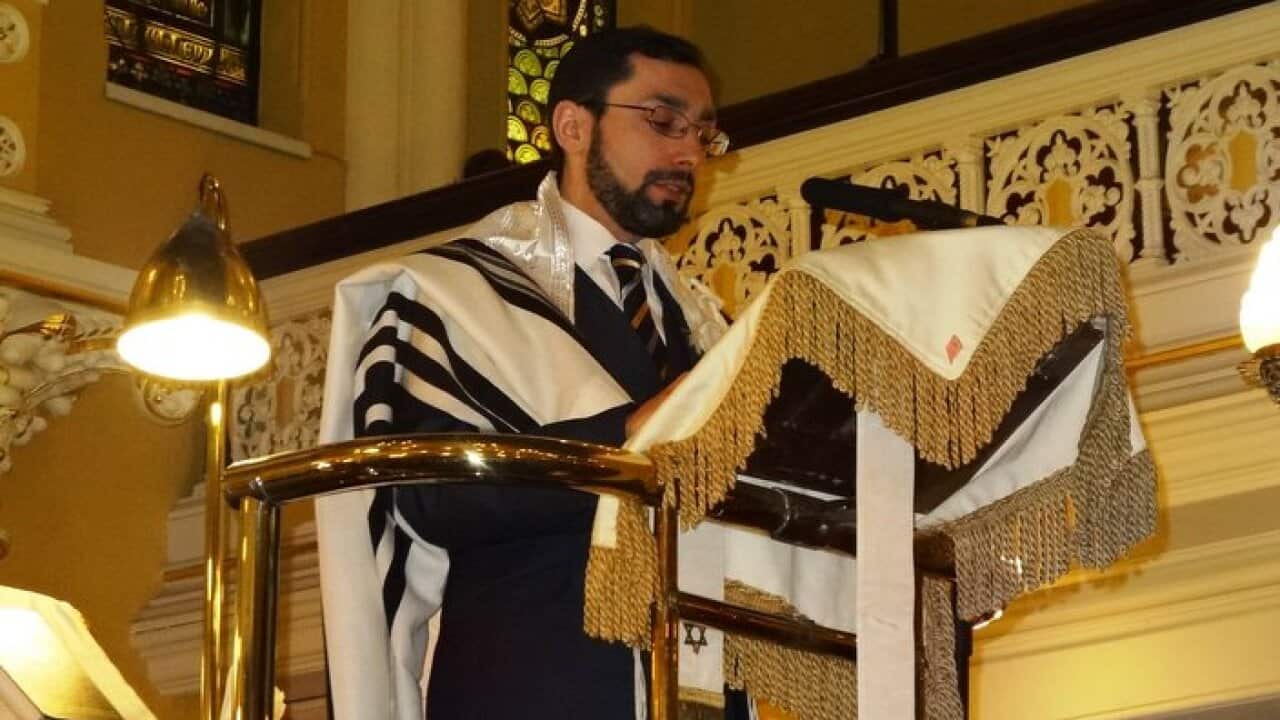 Rabbi Dr Benjamin Elton at the Great Synagogue Sydney