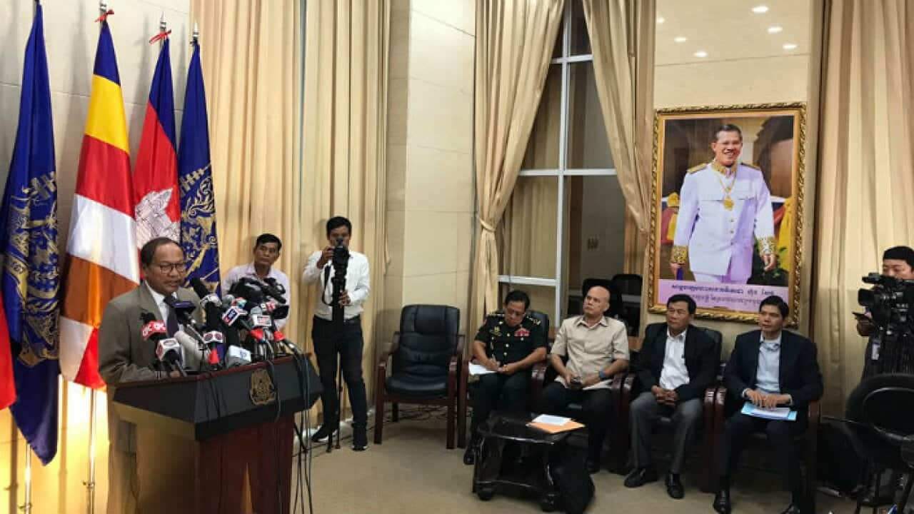 Cambodian Spokeman Phai Siphan