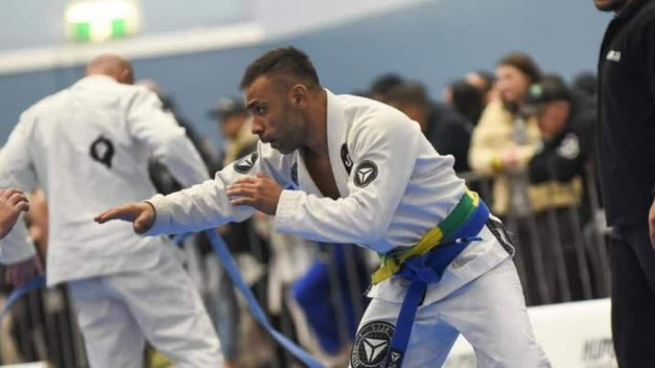 Il lottatore di Jiu Jitsu Nicholas Dore.