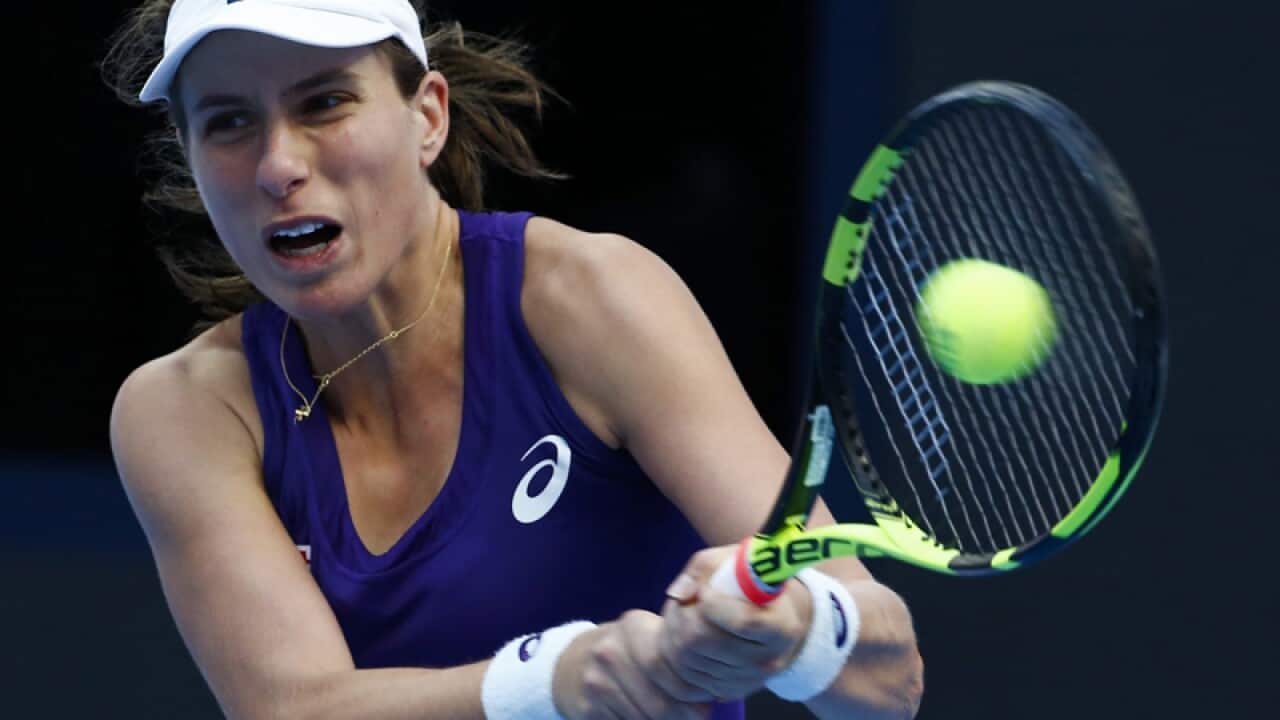 British tennis player Johanna Konta