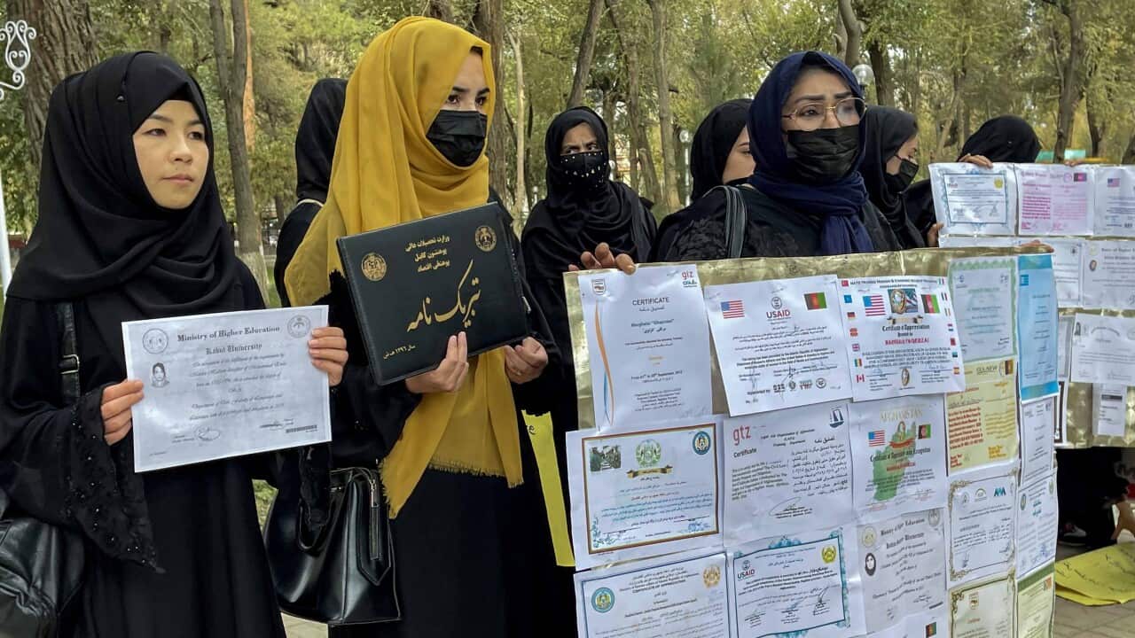 AFGHANISTAN PROTEST