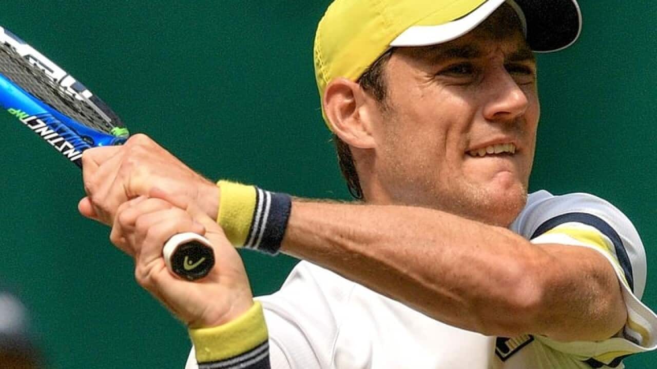 Australian tennis player Matthew Ebden