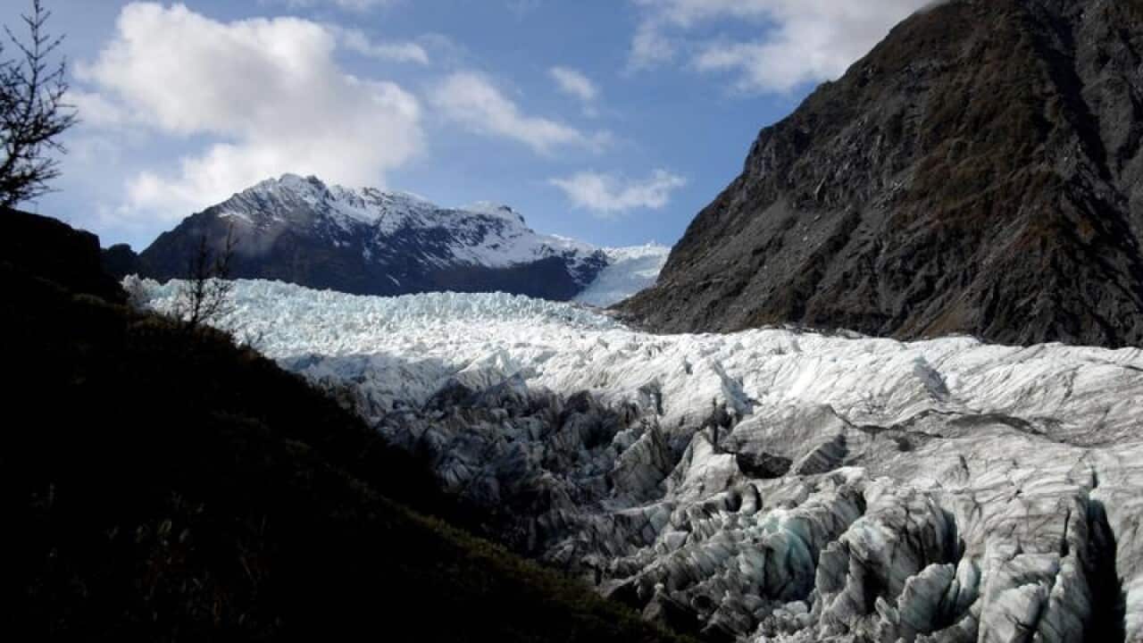 Fox Glacier in New Zealand's South Island