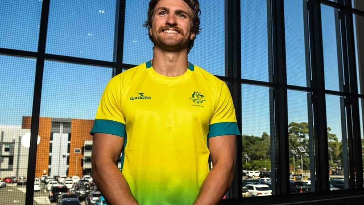 Australian rugby sevens captain Lewis Holland
