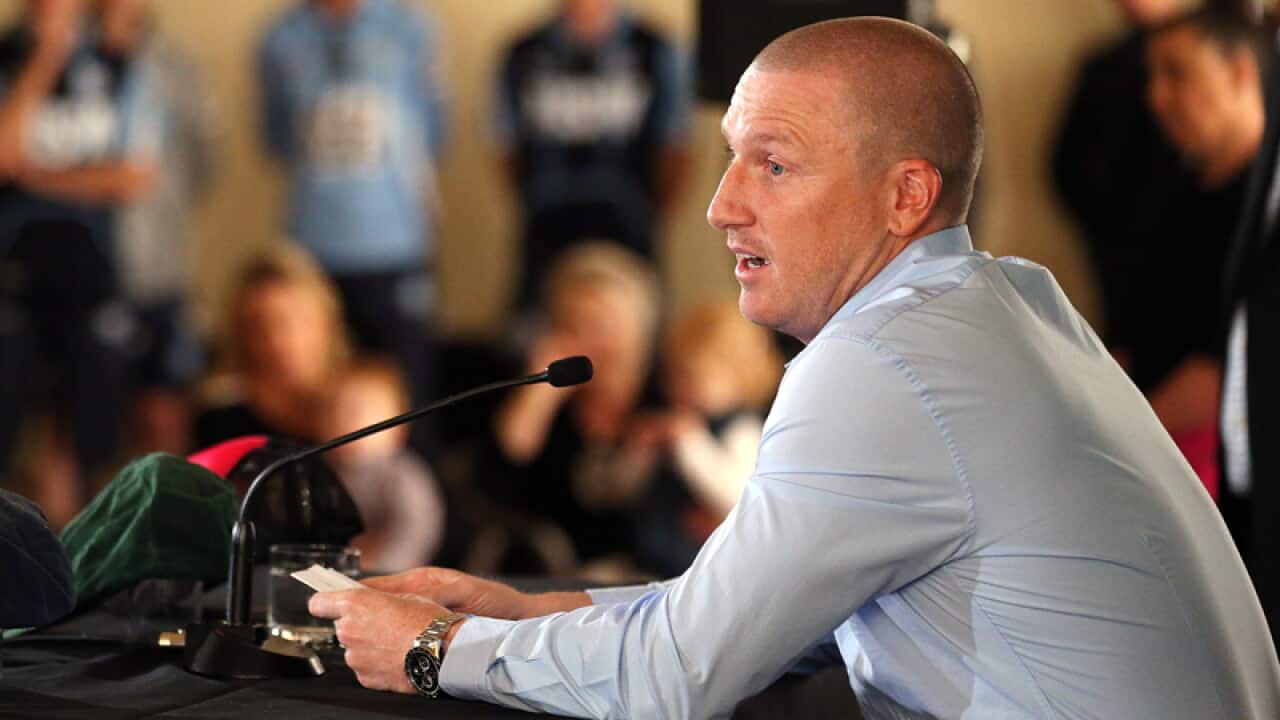 Australian cricketer Brad Haddin