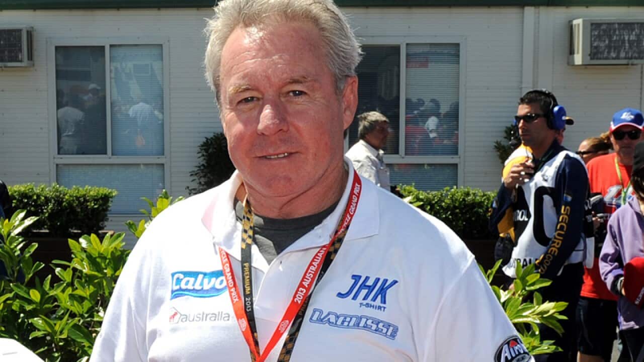 Australian motorcycling great Wayne Gardner
