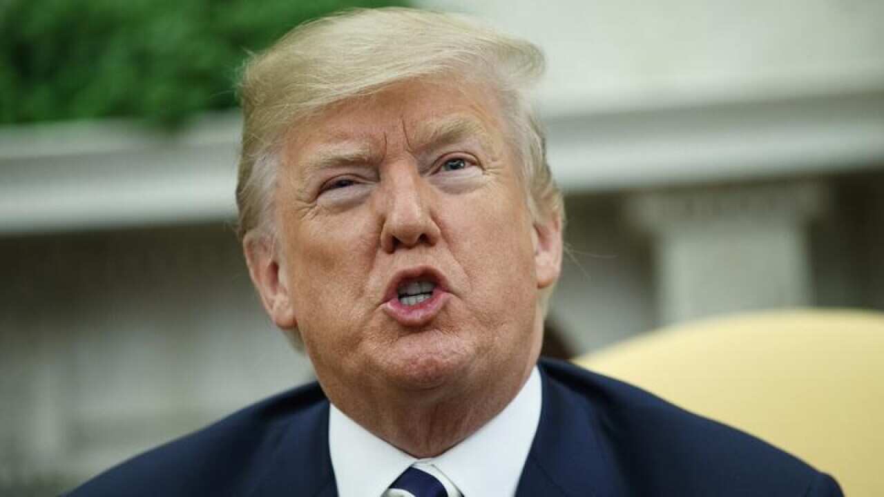 US President Donald Trump