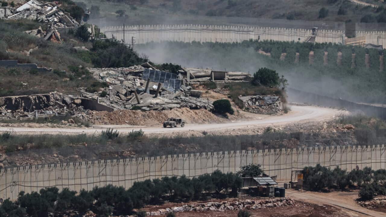 Israel-Lebanon border amid ceasefire