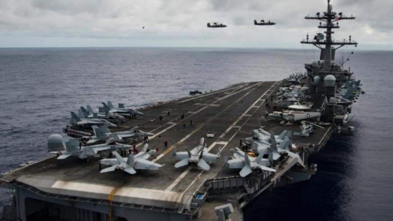 US warships approach North Korea