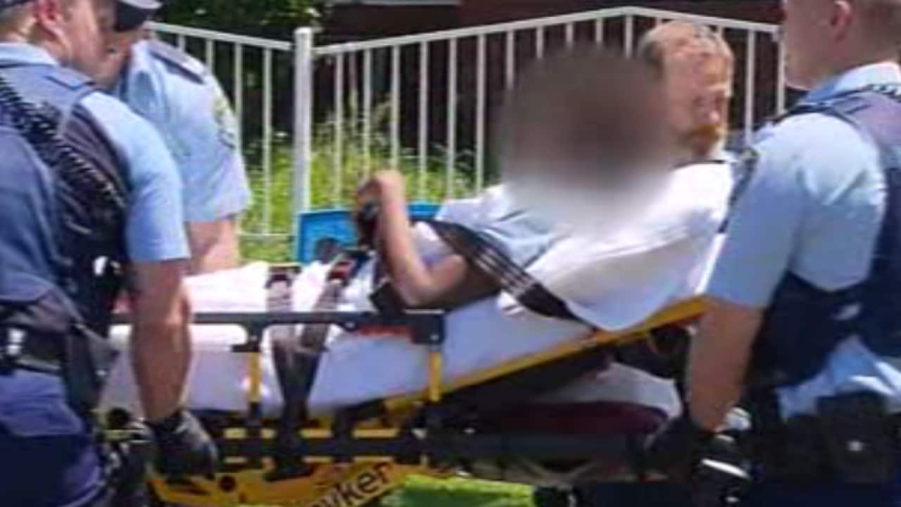 The 16-year-old was taken to Westmead hospital.