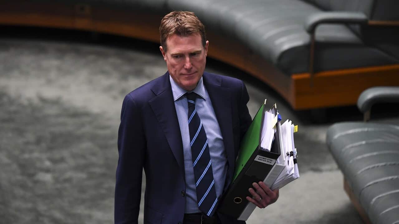 Attorney-General Christian Porter during House of Representatives Question Time.