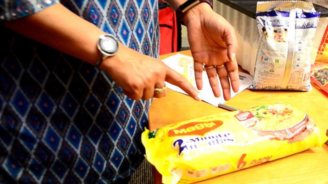 A packet of Maggi Noodles purchased by SBS Punjabi Radio as part of an investigation into food safety was marked ‘For Sale in India, Nepal and Bhutan Only'
