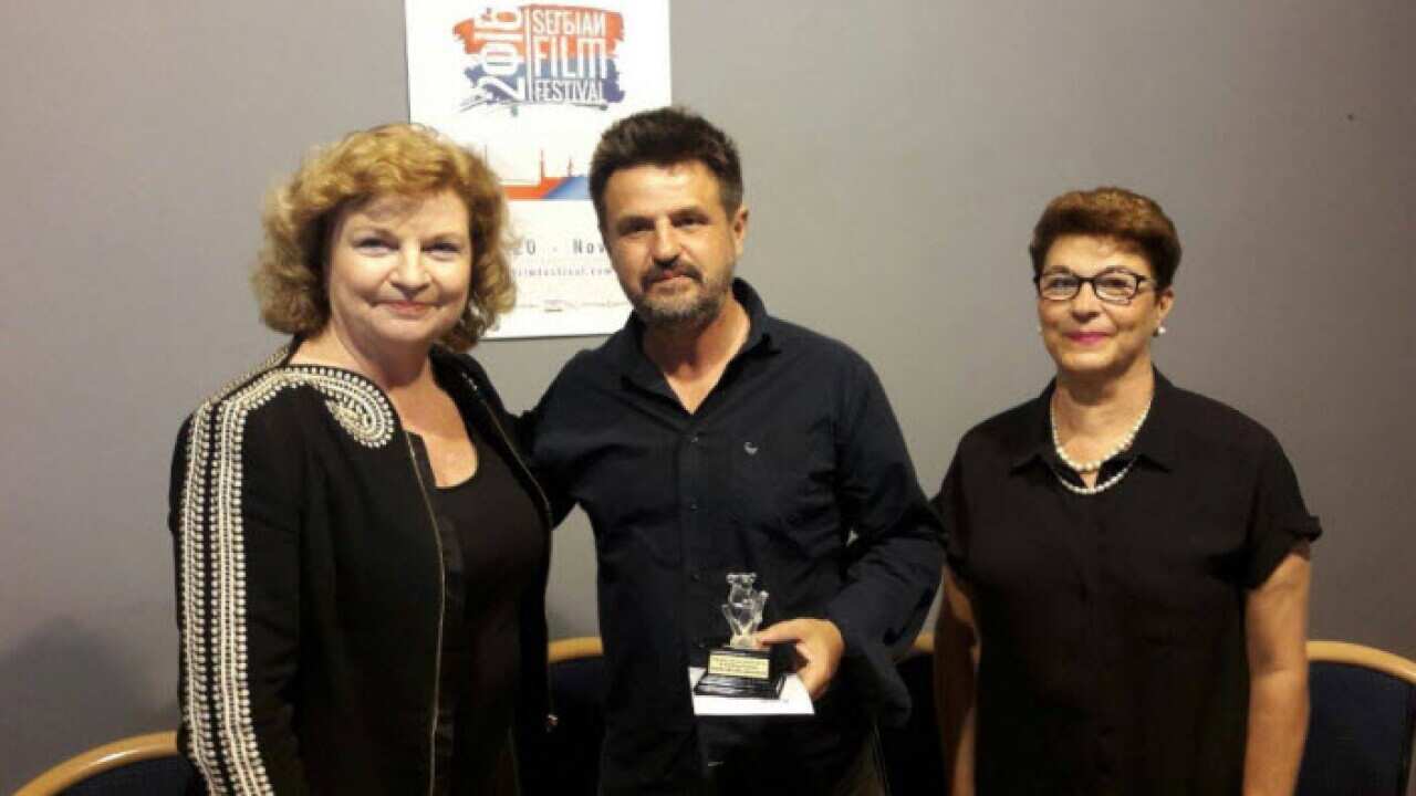 HE Julia Feeney, Mr Miroslav Momcilovic and Ms Jasna Cupic