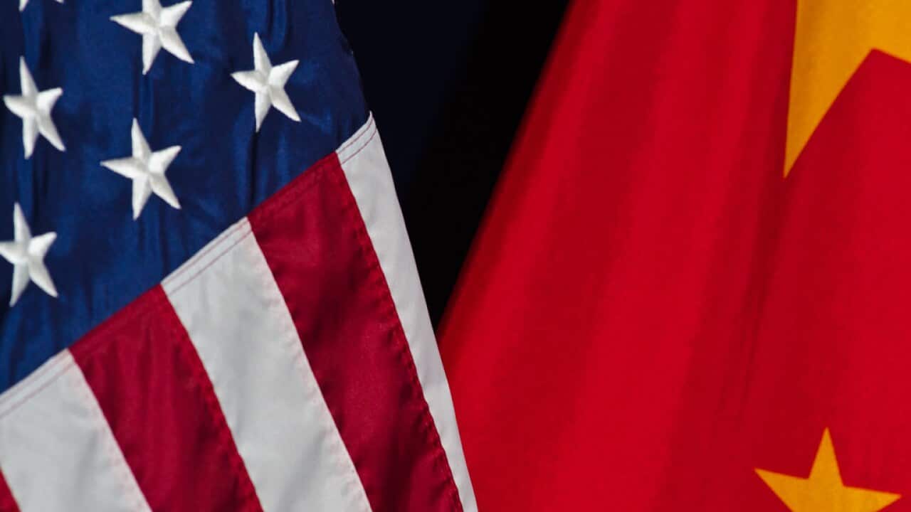 US China Flag