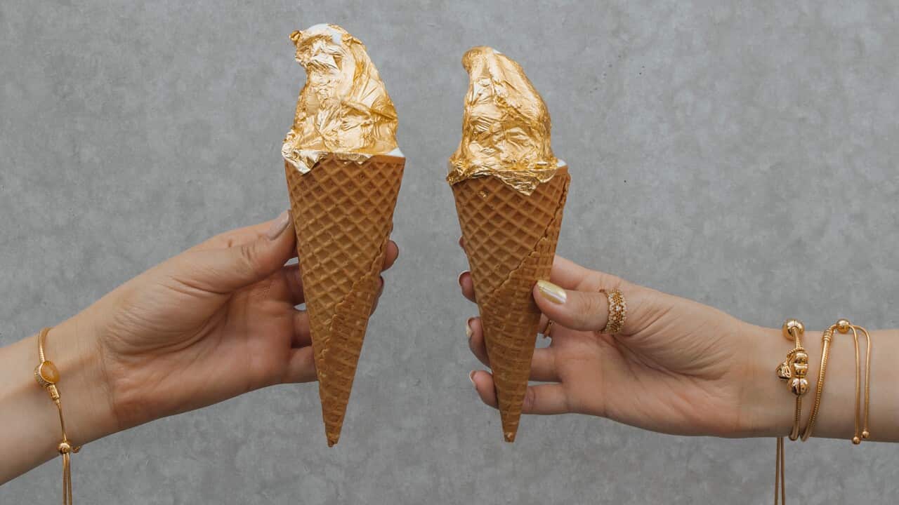 Pandora gold ice cream